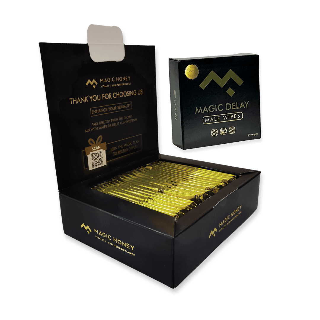 Dúo de 24 Sachets Magic Honey + 1 Caja Magic Delay